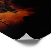 NASA宇宙シャトルディスカバリー打ち上げSTS-64 ポスター (角)