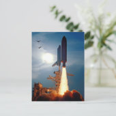 NASA宇宙シャトルディスカバリー打ち上げSTS-64 ポストカード (スタンド正面)