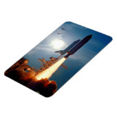 NASA宇宙シャトルディスカバリー打ち上げSTS-64 マグネット (左側)