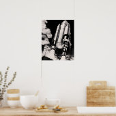 NASA宇宙シャトル打ち上げ車アーティストの概念 ポスター (キッチン)