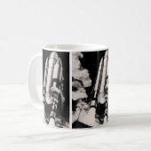 NASA宇宙シャトル打ち上げ車アーティストの概念 マグカップ (正面左)