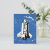 NASA宇宙シャトル探査地球軌道 ポストカード (スタンド正面)