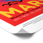 NASA未来の旅行のポスター – Visit Planet火星 ポスター (角)