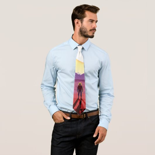 NASA未来の旅行ポスタリラックスー – ケプラー16b ネクタイ (インサイチュ)