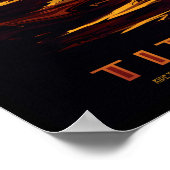 NASA未来の旅行ポスター – 土星の月のタイタン ポスター (角)