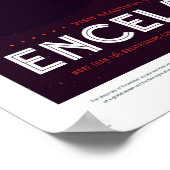 NASA未来の旅行ポスター – 土星ムーンエンケラドゥス ポスター (角)