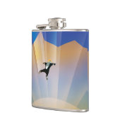 NASA未来旅行Sci Fiポスター – すごい Earth フラスク (左)