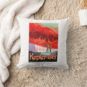 NASA未来旅行Sci Fiポスター – Kepler 186f クッション (ブランケット)