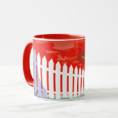 NASA未来旅行Sci Fiポスター – Kepler 186f マグカップ (正面左)