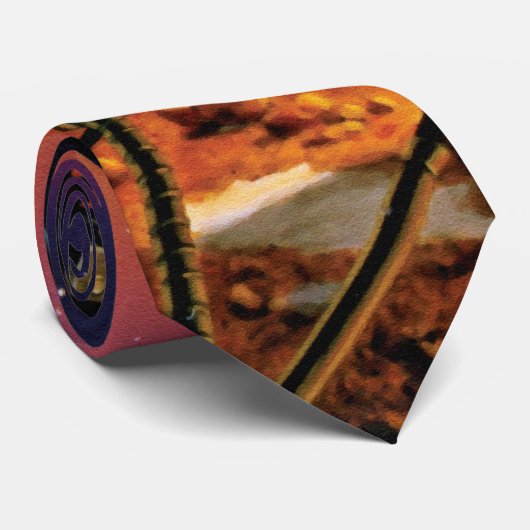 NASA火星ポーラランダーアーティストコンセプトアートワーク ネクタイ (ロール)