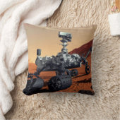 NASA火星好奇心ローバーアーティストコンセプト クッション (ブランケット)