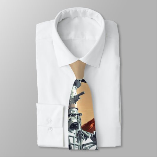 NASA火星好奇心ローバーアーティストコンセプト ネクタイ (タイ)