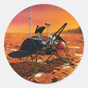 NASA火星極地着陸船アーティストコンセプトアート ラウンドシール