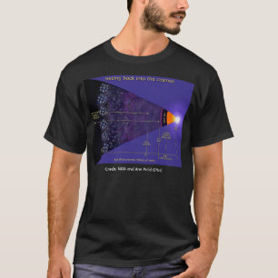 NASA第1の銀河系のイラストレーション、 Tシャツ