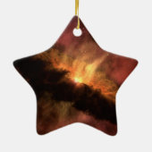 NASA赤外線惑星形成円盤 セラミックオーナメント (裏面)