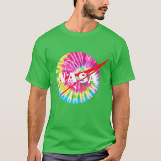NASA風ダイカットTシャツ ユーモア Tシャツ