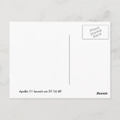 NASA：アポロ11 ポストカード (裏面)