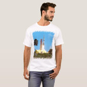NASA アポロ16号 サターンV型ロケット打ち上げ Tシャツ (正面フル)