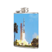 NASA アポロ16号 サターンV ロケット打ち上げ フラスク (左)