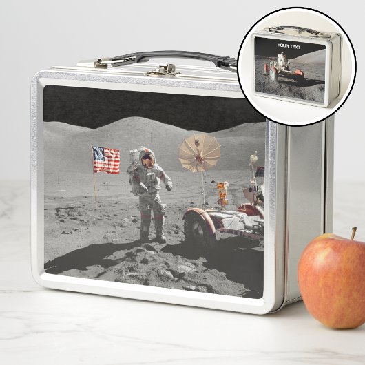 NASA アポロ17号 月面探査車 1972年 メタルランチボックス