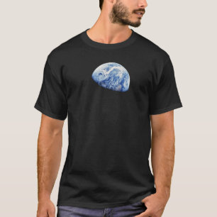 NASA アポロ8号 地球の出 月 ルナ軌道 写真 Tシャツ