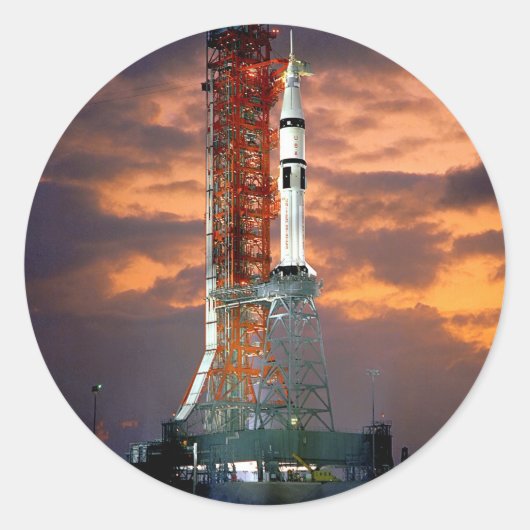 NASA アポロ・ソユーズ打ち上げロケット日の出発射台 ラウンドシール (正面)