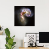 NASA – アンテナ銀河系NGC4038-4039 ポスター (ホームオフィス)
