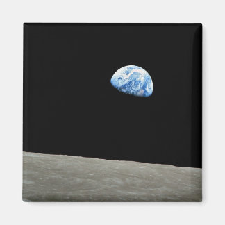 NASA – アースライズ、12月24日のアポロ8からの眺め マグネット