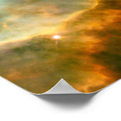 NASA – オメガ/スワン星雲(M17) ポスター (角)