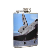 NASA スペースシャトル アトランティス エドワーズ空軍基地着陸 フラスク (右)