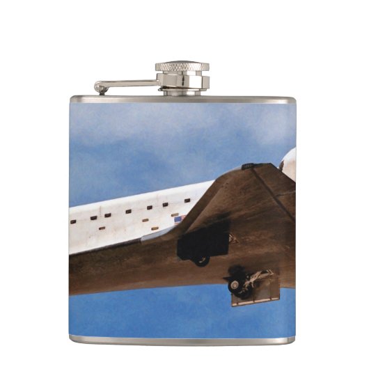 NASA スペースシャトル アトランティス STS-30 着陸 フラスク (正面)