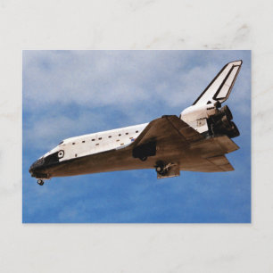 NASA スペースシャトル アトランティス STS-30 着陸 ポストカード