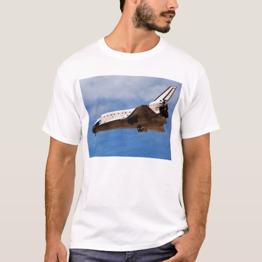 NASA スペースシャトル アトランティス STS-30 着陸 Tシャツ (正面)