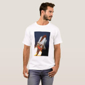 NASA スペースシャトル アトランティス STS-45打上げ Tシャツ (正面フル)