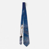 NASA スペースシャトル エンデバー STS-113 地球軌道 ネクタイ (裏面)