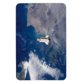 NASA スペースシャトル エンデバー STS-113 地球軌道 マグネット (縦)