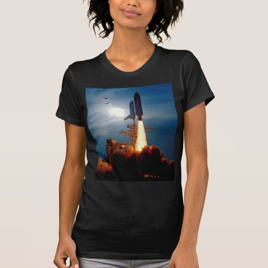 NASA スペースシャトル ディスカバリー 打ち上げ STS-64 Tシャツ (正面)