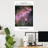 NASA/ハッブル/小マゼラン雲/ NGC 346 ポスター (ホームオフィス)