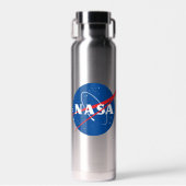 NASA マーキュリー グレー 断熱 660ml タンブラー ウォーターボトル (正面)