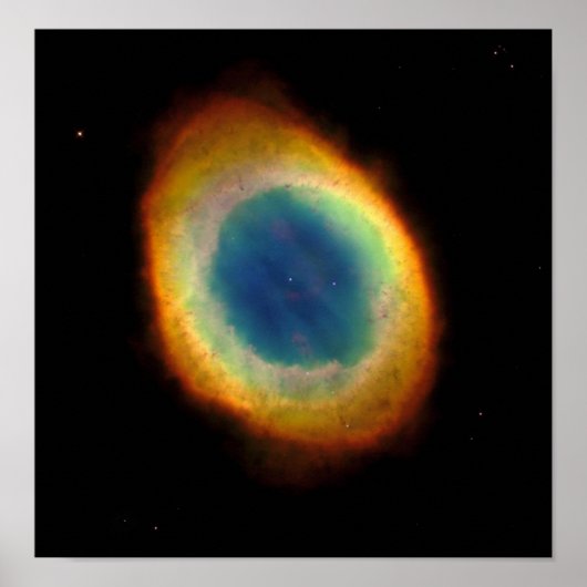 NASA -リングや輪星雲 – M57 ポスター (正面)
