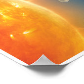NASA 太陽系 宇宙 コラージュ ポスター (角)