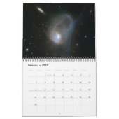 NASA 宇宙 銀河 2026年 カレンダー (2月 2027)