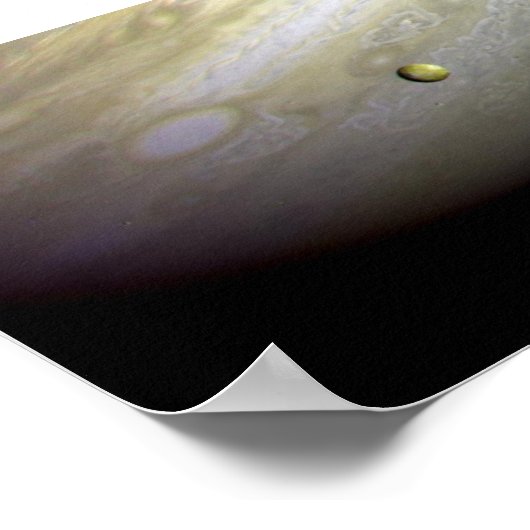 Nasa/木星/ロー(月) ポスター (角)