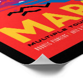 NASA 未来旅行ポスター - 火星を訪ねて ポスター (角)