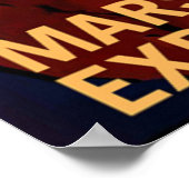 NASA /火星探検家が募集/ ポスター (角)