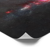 NASA /銀河花火/ NGC 4258 / ポスター (角)