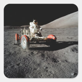 NASA Apollo 17 Lunar Roving Vehicle, 1972 スクエアシール