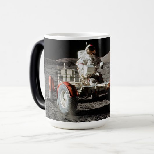 NASA Apollo 17 Lunar Roving Vehicle, 1972 モーフィングマグカップ (正面左)