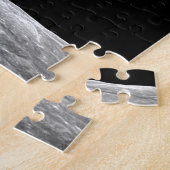 NASA Apollo 8 Earthrise Moon Lunar Orbit Photo ジグソーパズル (側面)