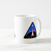 NASA Aresロケットのロゴ コーヒーマグカップ (正面右)